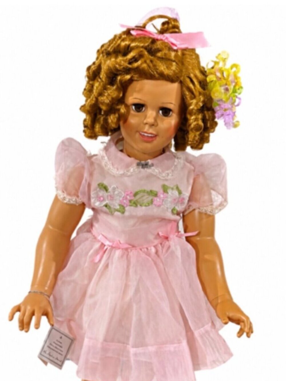 Danbury Mint Shirley Temple Patti Playpal 33" Doll Original Box With ALL Papers